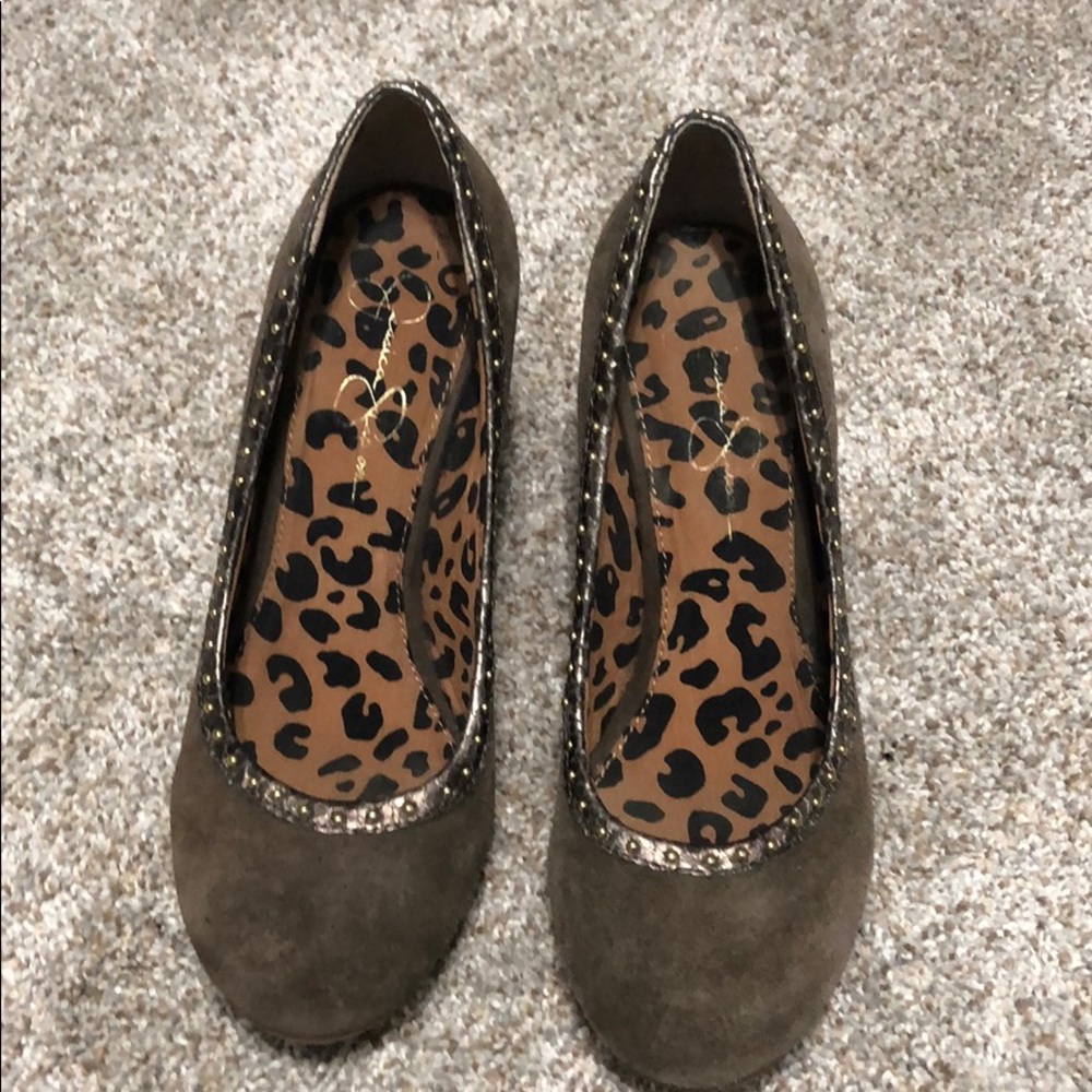 Jessica Simpson wedges